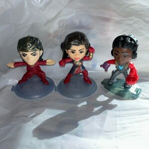 Marvel Character Bundle 3 total 20022 -23 Mc Donald’s Happy Meal EUC